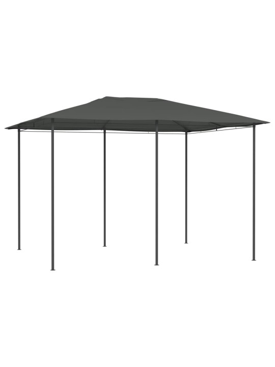 Altán 3 x 4 x 2,6 m antracitový 160 g/m²