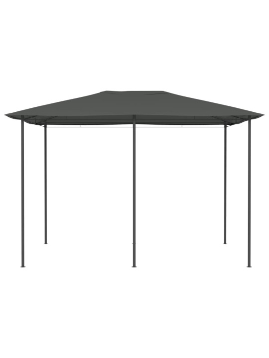 Altán 3 x 4 x 2,6 m antracitový 160 g/m²