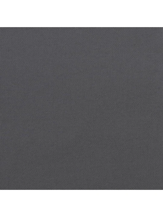 Poduška na zahradní lavici antracitová 120x50x7 cm látka oxford