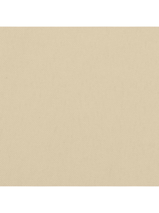 Poduška na zahradní lavici béžová 150x(50+50)x7 cm látka oxford