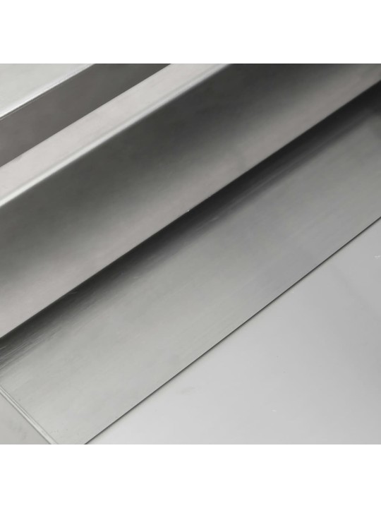 Vodopád s LED světly 60 x 34 x 14 cm nerezová ocel 304