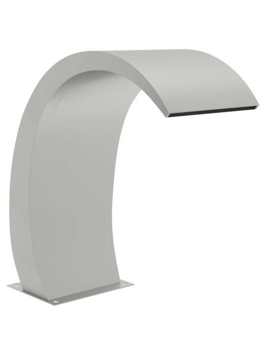 Bazénová fontána s LED 22 x 60 x 70 cm nerezová ocel 304