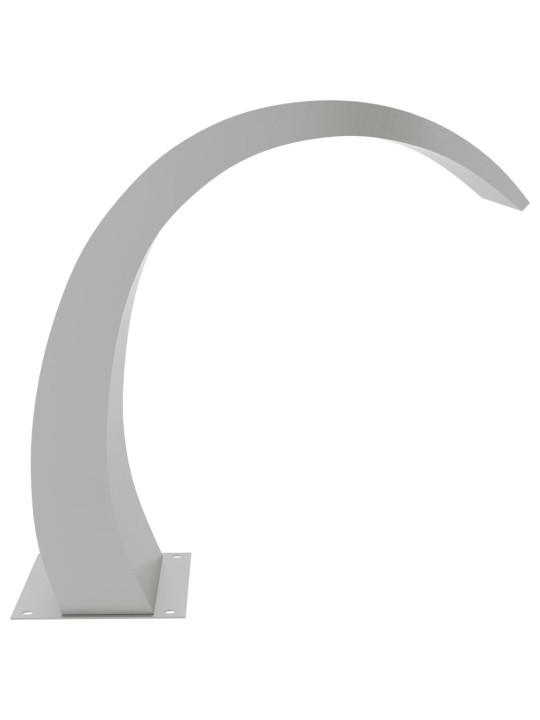 Bazénová fontána s LED 22 x 60 x 70 cm nerezová ocel 304