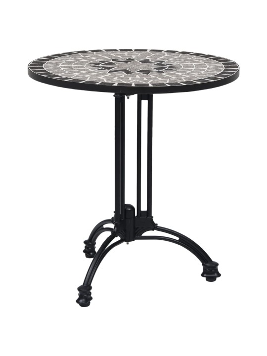 Bistro stolová noha černá ø60x72 cm litý hliník