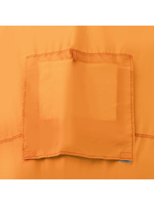 Kempingový stan pro 6 osoby šedo-oranžový