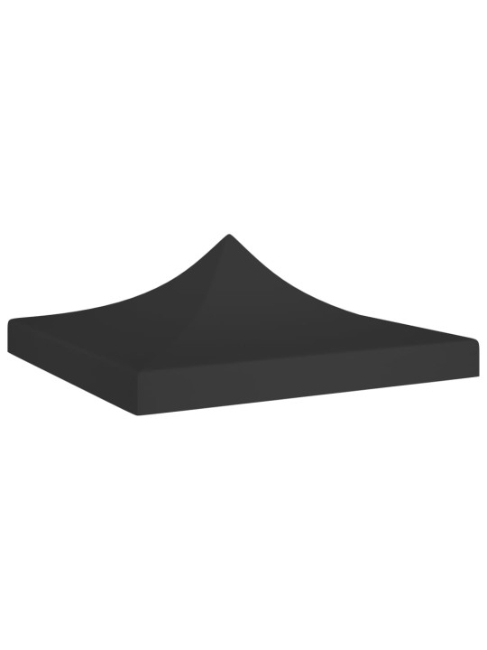 Střecha k party stanu 3 x 3 m černá 270 g/m²