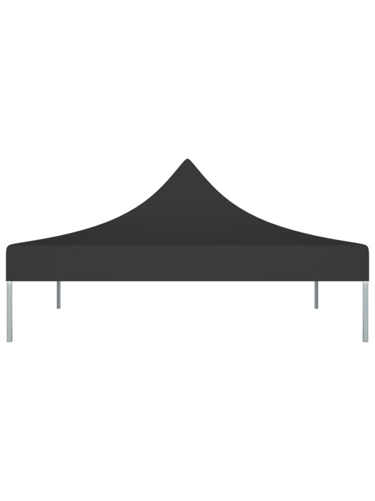 Střecha k party stanu 3 x 3 m černá 270 g/m²