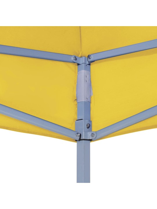 Střecha k party stanu 3 x 3 m žlutá 270 g/m²