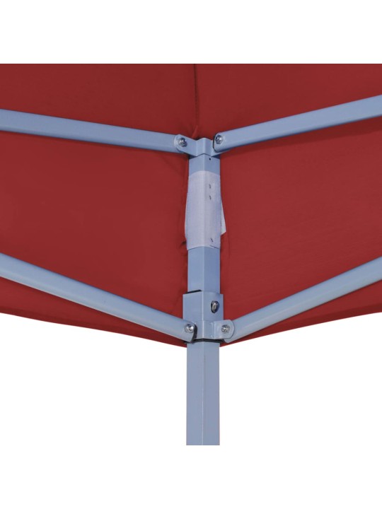 Střecha k party stanu 6 x 3 m vínová 270 g/m²