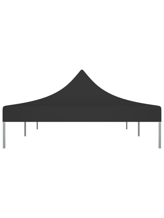 Střecha k party stanu 6 x 3 m černá 270 g/m²