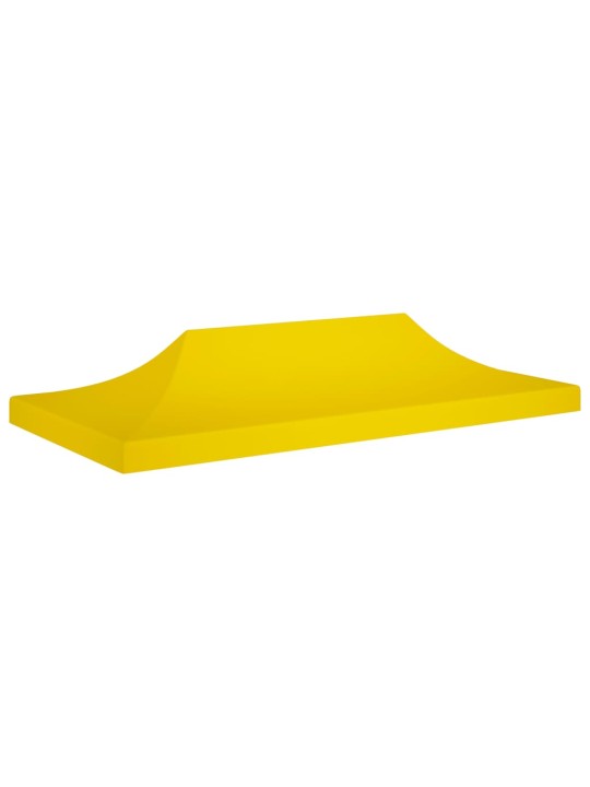 Střecha k party stanu 6 x 3 m žlutá 270 g/m²