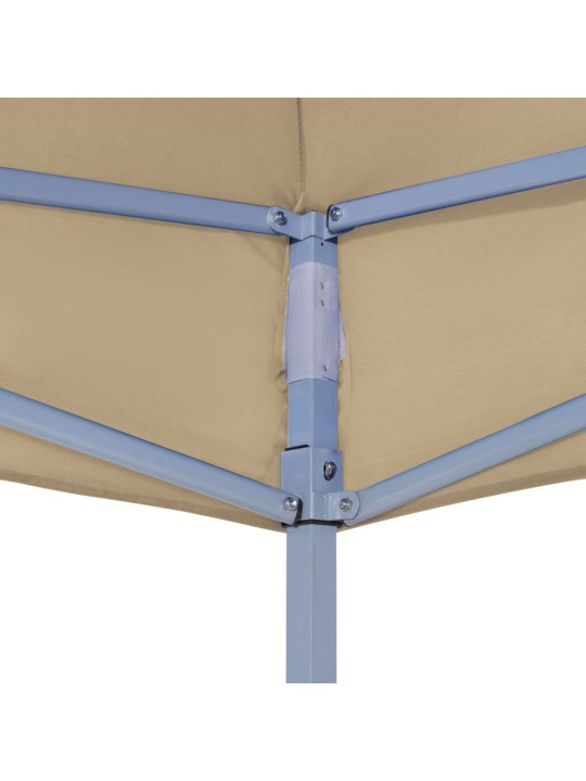Střecha k party stanu 4 x 3 m béžová 270 g/m²