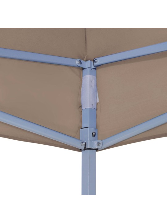 Střecha k party stanu 4 x 3 m taupe 270 g/m²