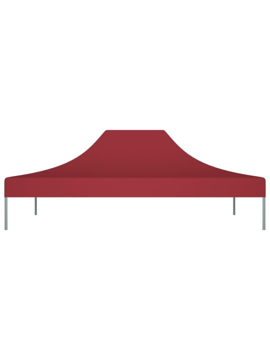 Střecha k party stanu 4 x 3 m vínová 270 g/m²