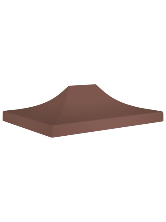 Střecha k party stanu 4 x 3 m hnědá 270 g/m²