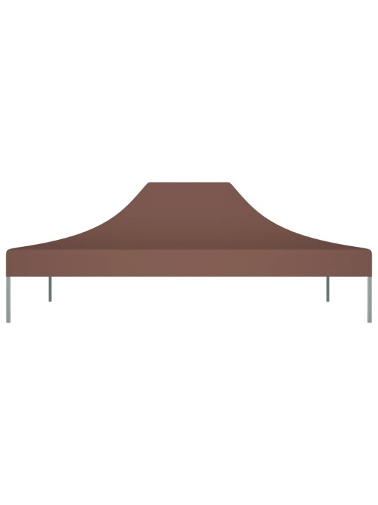 Střecha k party stanu 4 x 3 m hnědá 270 g/m²