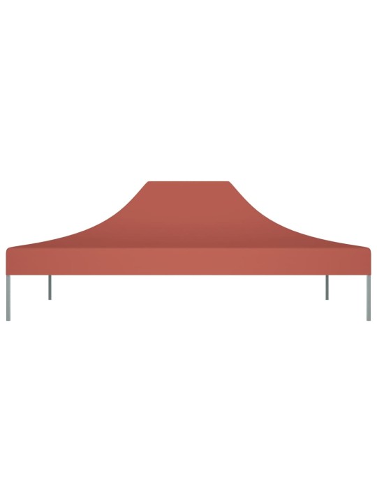 Střecha k party stanu 4 x 3 m cihlová 270 g/m²