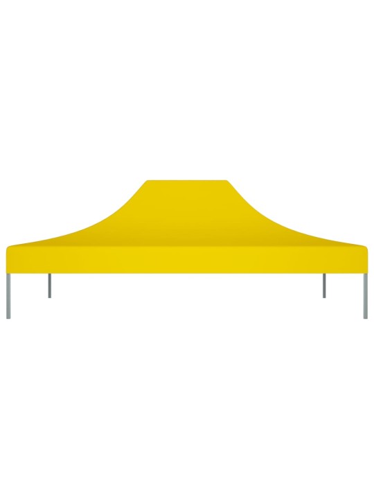 Střecha k party stanu 4 x 3 m žlutá 270 g/m²