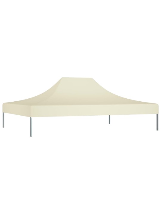 Střecha k party stanu 4,5 x 3 m krémová 270 g/m²