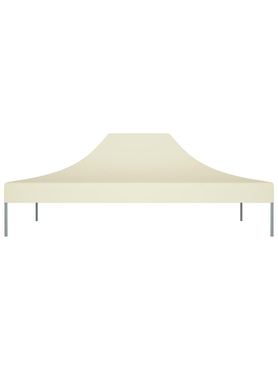 Střecha k party stanu 4,5 x 3 m krémová 270 g/m²