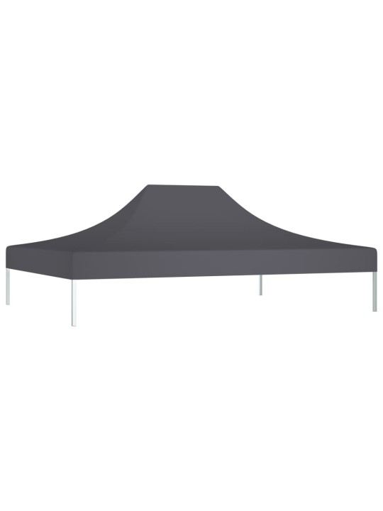 Střecha k party stanu 4,5 x 3 m antracitová 270 g/m²