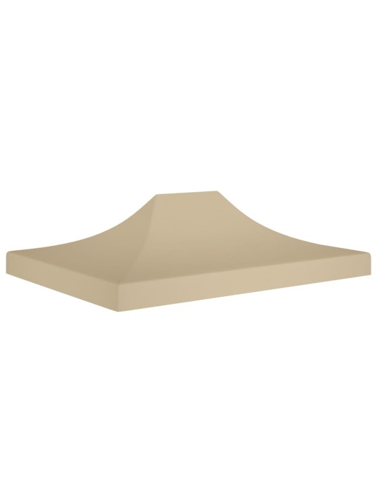 Střecha k party stanu 4,5 x 3 m béžová 270 g/m²