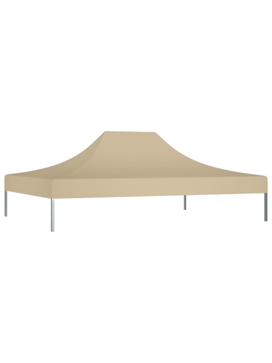 Střecha k party stanu 4,5 x 3 m béžová 270 g/m²
