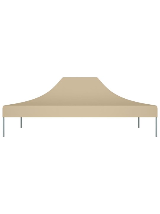 Střecha k party stanu 4,5 x 3 m béžová 270 g/m²