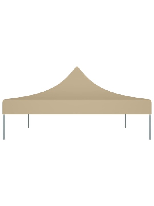 Střecha k party stanu 4,5 x 3 m béžová 270 g/m²