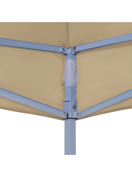 Střecha k party stanu 4,5 x 3 m béžová 270 g/m²