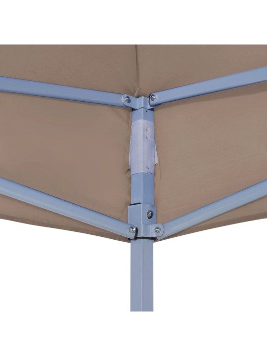 Střecha k party stanu 4,5 x 3 m taupe 270 g/m²