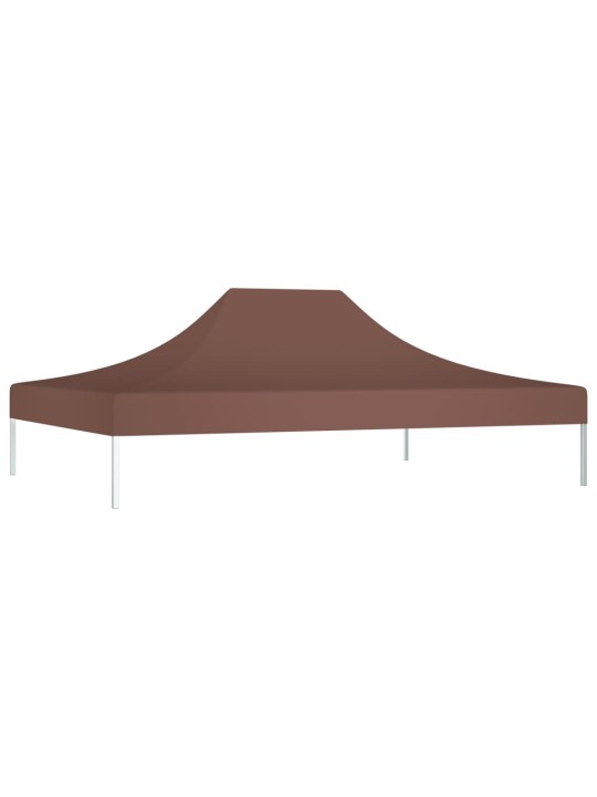Střecha k party stanu 4,5 x 3 m hnědá 270 g/m²