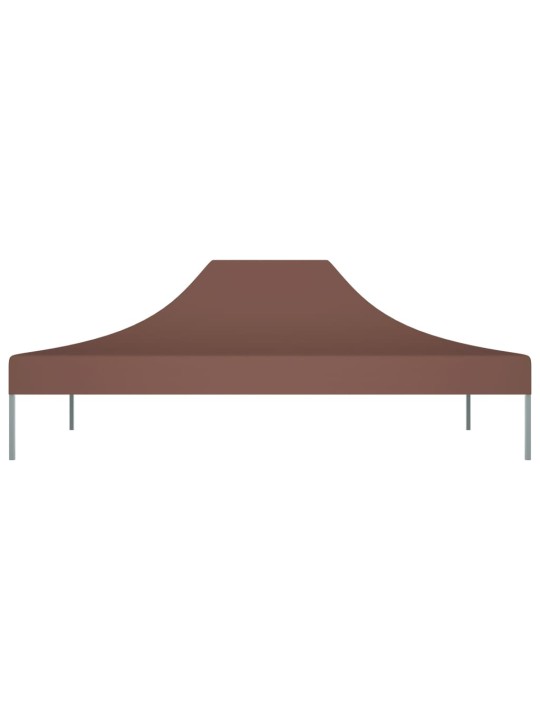 Střecha k party stanu 4,5 x 3 m hnědá 270 g/m²