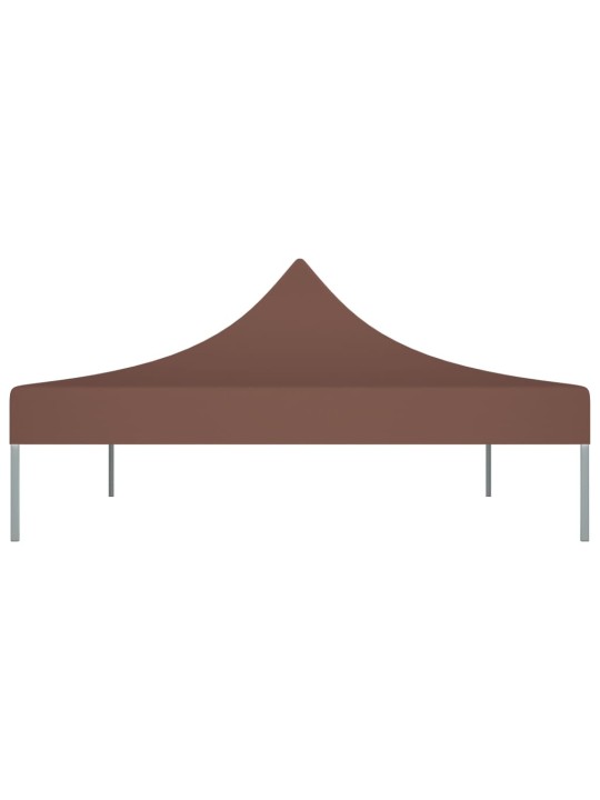 Střecha k party stanu 4,5 x 3 m hnědá 270 g/m²