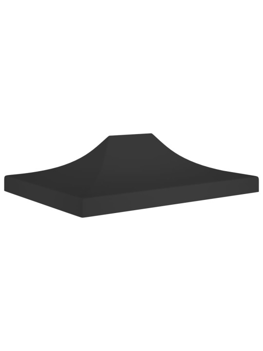 Střecha k party stanu 4,5 x 3 m černá 270 g/m²