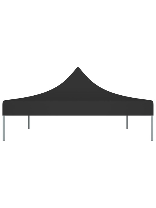 Střecha k party stanu 4,5 x 3 m černá 270 g/m²