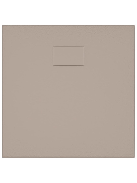 Sprchová vanička SMC hnědá 90 x 90 cm