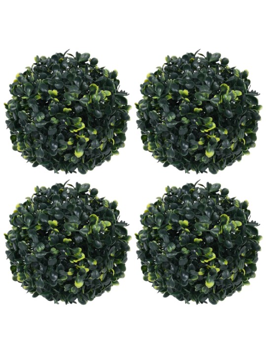 Umělé buxus koule 4 ks 12 cm