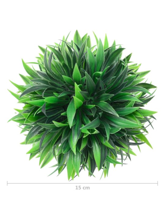 Umělé buxus koule 4 ks 15 cm