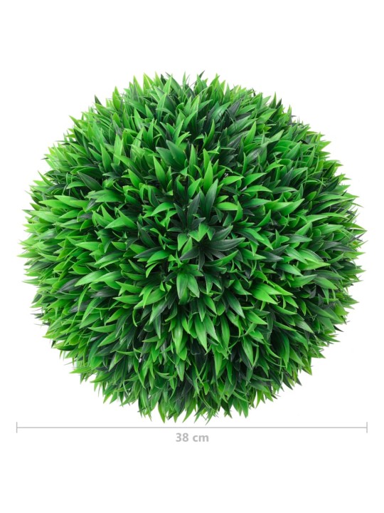 Umělé buxus koule 2 ks 38 cm
