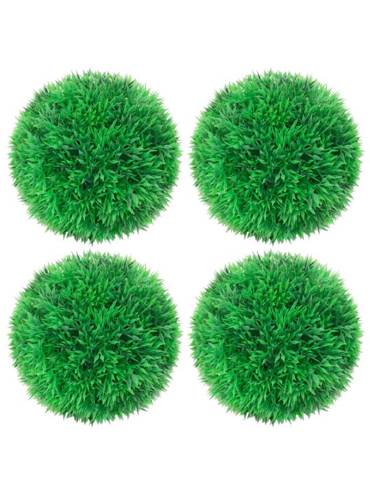 Umělé buxus koule 4 ks 12 cm