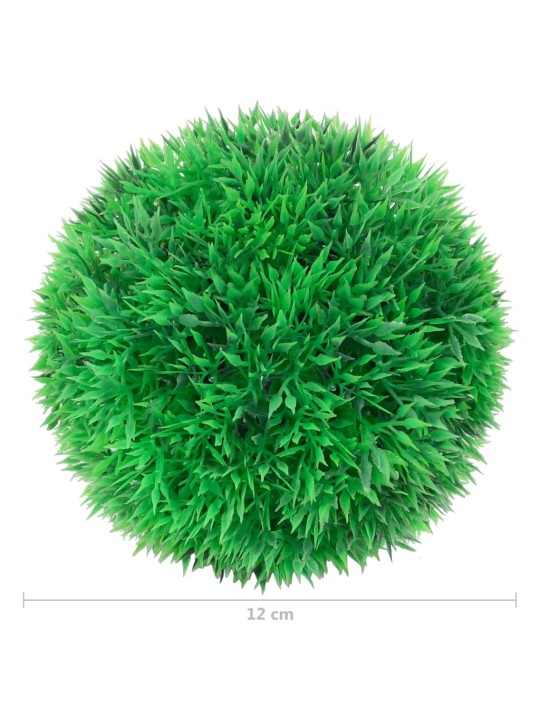 Umělé buxus koule 4 ks 12 cm