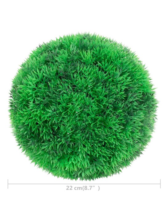 Umělé buxus koule 2 ks 22 cm