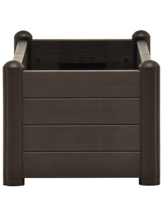 Vyvýšený záhon PP moka 100 x 43 x 35 cm
