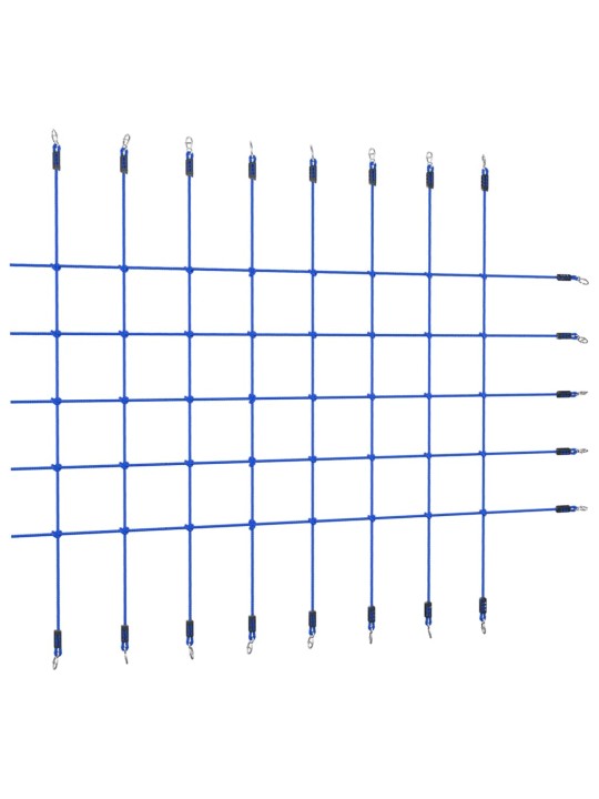 Síť na šplhání 200 x 150 cm modrá