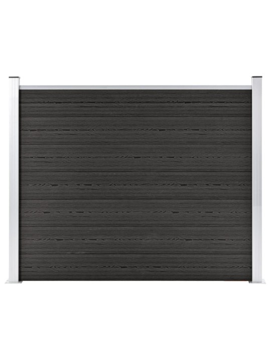 Plotový dílec WPC 180 x 146 cm šedý