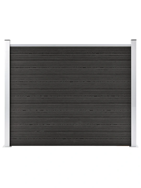 Plotový dílec WPC 180 x 146 cm šedý