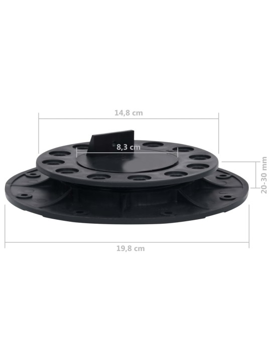 Výškově stavitelné terče 10 ks 20–30 mm