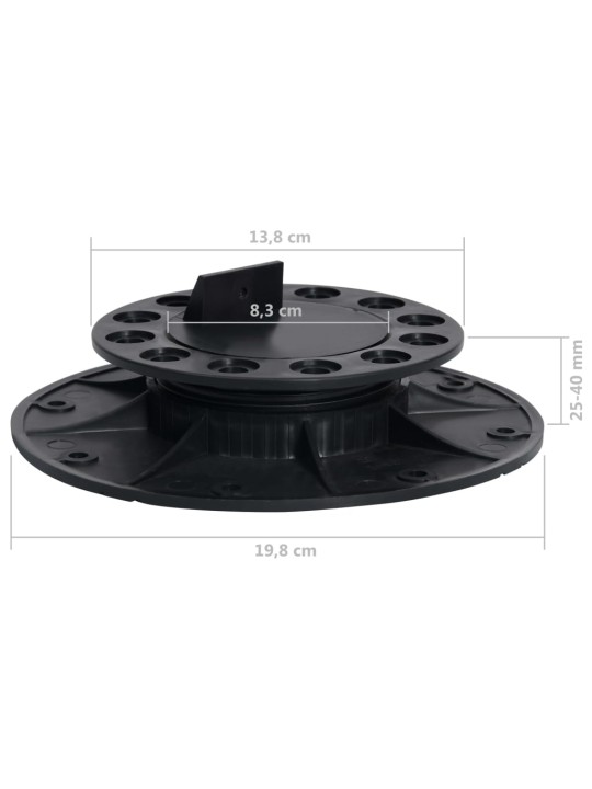 Výškově stavitelné terče 10 ks 25–40 mm