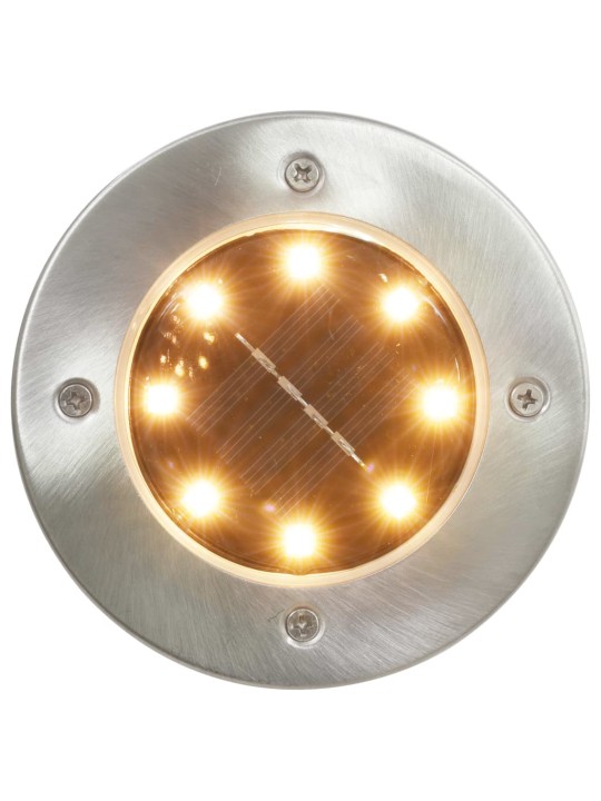 Solární světlo k zapíchnutí do země 8 ks LED RGB barva
